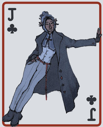 my drawing of my fave oc